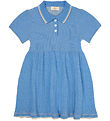 Copenhagen Colors Dress - Knitted - Sky Blue/Cream Comb