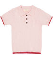 Copenhagen Colors Polo - Knitted - Ballerina/Berry Comb