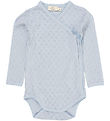 Copenhagen Colors Wrap samfella L/æ - Dusty Blue