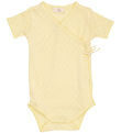 Copenhagen Colors Wrap samfella k/æ - Pale Yellow