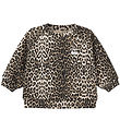 Sofie Schnoor Sweatshirt - Elissb - Light Brown Leopard w. Silve