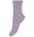 MP Socks - Irma - Wisteria w. Dots/Glitter
