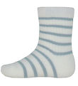 MP Socks - Bamboo - Kallie - Dusty Blue w. Stripes