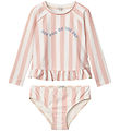 Liewood Badkläder - Dagny - UV40+ - Stripe Sorbet Rose/Creme DÄR
