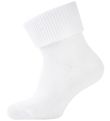 Melton Baby Socks - White