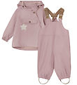 Mini A Ture Rainwear w. Suspenders - PU - MatWaini's - Violet Ic