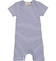 MarMar Summer Romper - Rib - Modal - Roxi - Blue Stripe