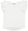 MarMar T-shirt - Modal - Tavora Frill - Gentle White