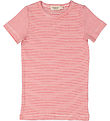 MarMar T-shirt - Rib - Modal - Tago - Red Stripe