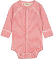 MarMar Bodysuit l/s - Rib - Modal - Bruno - Red Stripe