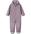 Name It Softshell Suit w. Fleece - NmfAlfa08 - Grey Ridge w. Mag