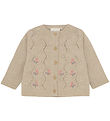 Minymo Cardigan Knit - Beige Melange