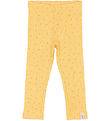 Petit Piao Leggings - Rib - Modal - Yellow Sun