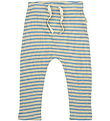 Petit Piao Trousers - Rib - Modal - Allure Blue/Dark Off White