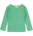 Petit Piao Blouse - Rib - Modal - Green Spruce