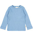 Petit Piao Blouse - Rib - Modal - Allure Blue