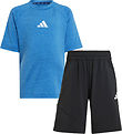 adidas Performance Trainingsanzug - Helles Cyan/Royal Blue/Weiß