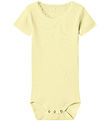 Name It Body k/ä - Rib - Noos - NbfKab - Pastel Yellow