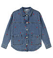 Name It Jeansjacke - NkfMandy - Medium+ Blue Denim/Heart