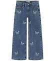 Name It Jeans - Wide - NkfBella - Medium+ Blue Denim/Embroidery