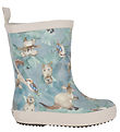 CeLaVi Rubber Boots - Blue Heaven w. Print