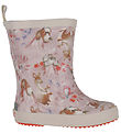 CeLaVi Gummistiefel - Peach Blossom m. Print