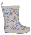 CeLaVi Rubber Boots - Blue Bell w. Flowers