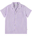 Molo Skyrta - Sjaldgæft - Purple Járnbraut Stripe