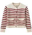 Sofie Schnoor Cardigan - Knitted - Off White/Red