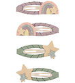 Mimi & Lula Haarspange - 4er-Pack - 5 cm - Über dem Rainbow Drea
