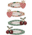 Mimi & Lula Hair Clips - 4-Pack - 5 cm - Fruity Floral Florence