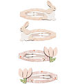 Mimi & Lula Haarspange - 4er-Pack - 5 cm - Bunny & Flower Ostern