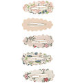 Mimi & Lula Hiusklipsit - 5 kpl - 4 cm - kampasimpukka Floral Fl