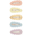Mimi & Lula Haarspange - 5er-Pack - 4 cm - Gewellt Sparkle D