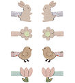 Mimi & Lula Haarspange - 8er-Pack - 3 cm - Ostern