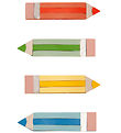 Pince à cheveux Mimi & Lula - 4 Pack - 4,5 cm - Crayon de couleu