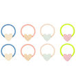 Mimi & Lula Haargummis - 8er-Pack - Dreamy Hearts Traumland