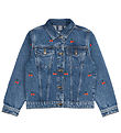 The New Jeansjacka - TnNatalia - Medium+ Blue Denim Emb
