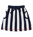 Katvig Rok - Navy/Wit Gestreept