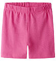 Name It Bicycle Shorts - NmfVivian - Carmine Rose