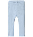 Name It Leggings - Rib - Noos - NbnKab - Chambray Blue