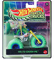 Hot Wheels Car - Monster Truck Glow-In-The-Dark - Tri-To-Crush-M