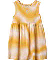 Wheat Kleid - Rib - Martha - Yellow Rib Stripe