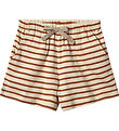 Wheat Shorts - Kalle - Warm Caramel Stripe