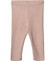 Wheat Leggings - Rib - Jules - Rose Powder