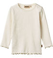 Wheat Bluse - Rib - Ida - Ivory
