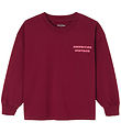 American Vintage Bluse - Fizvalley - Vintage Burgundy m. Print