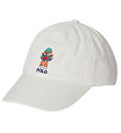 Polo Ralph Lauren Cap - Sport - White w. Soft Toy