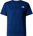 The North Face Stuttermabolur - Bú Blue