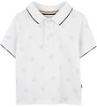 BOSS Polo - Weiß/Blau